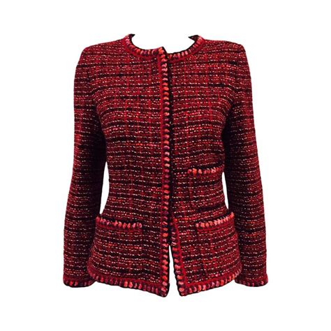 chanel tweed jacket On Sale 